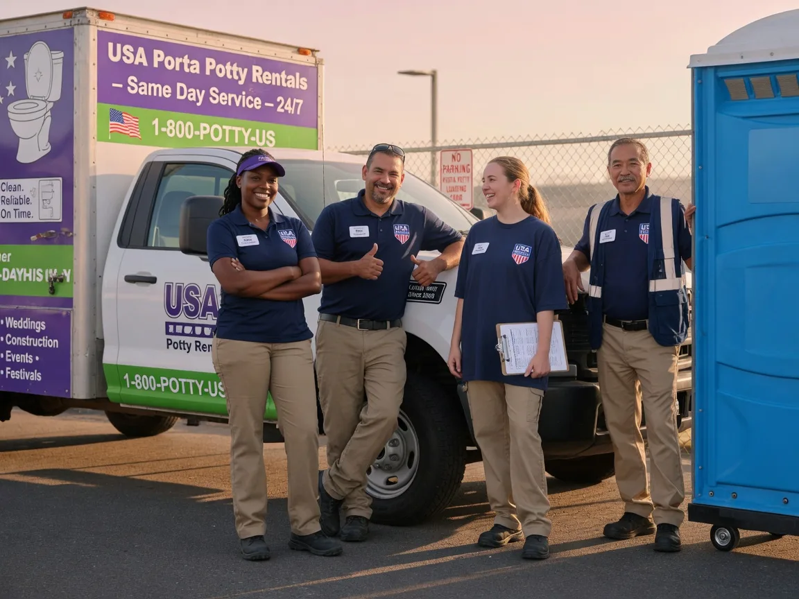 Porta Potty Rental company in Greenfield, WI